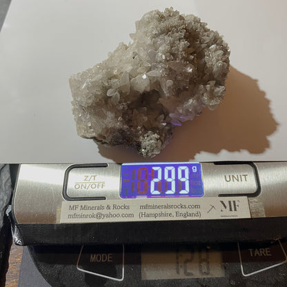 ÉCHANTILLON IMPRESSIONNANT DE CALCITE DE LA MINE DE CASAPALCA, PÉROU. 300g MF1311