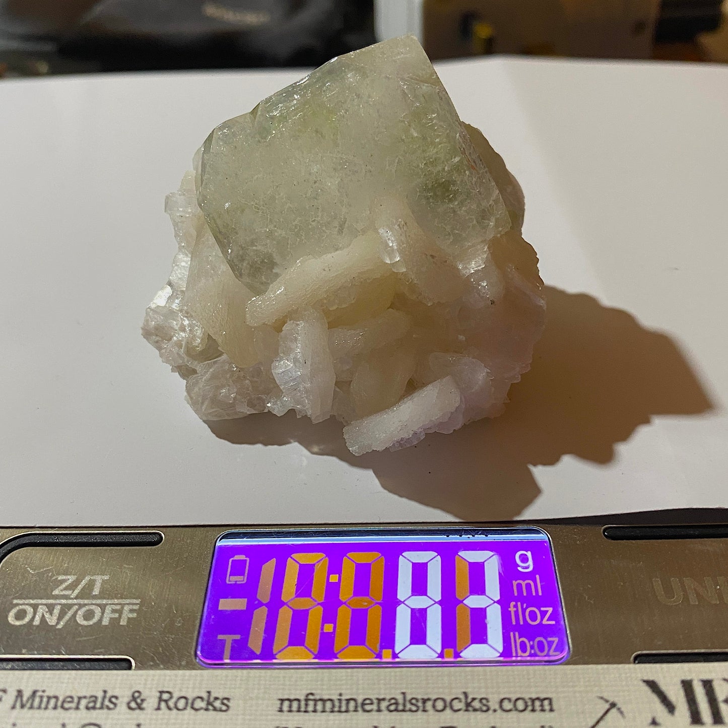 APOPHYLLITE WITH STILBITE - RAIGAD, PUNE, MAHARASHTRA, INDIA 82g  MF1342