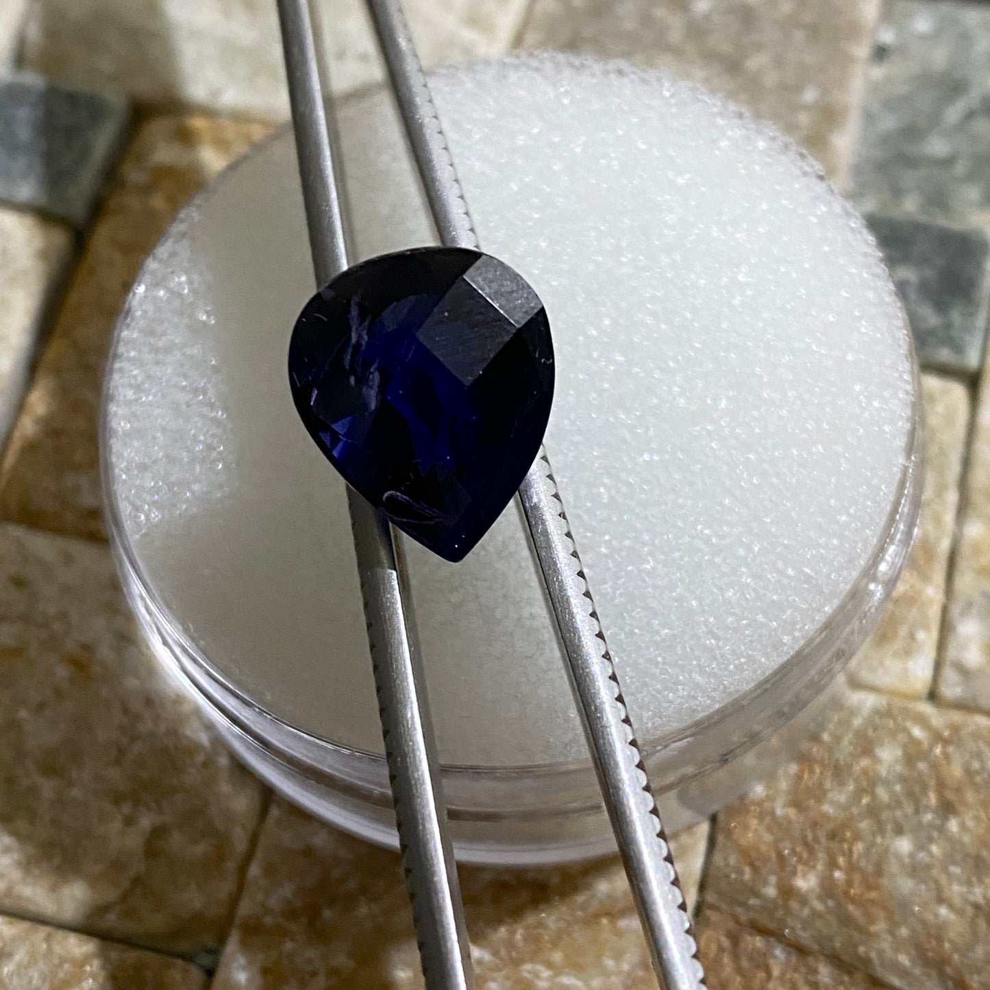 IOLITE NATURAL MINED GEMSTONE - BABATI, MANYARA, TANZANIA. 7.07Ct MFG5070