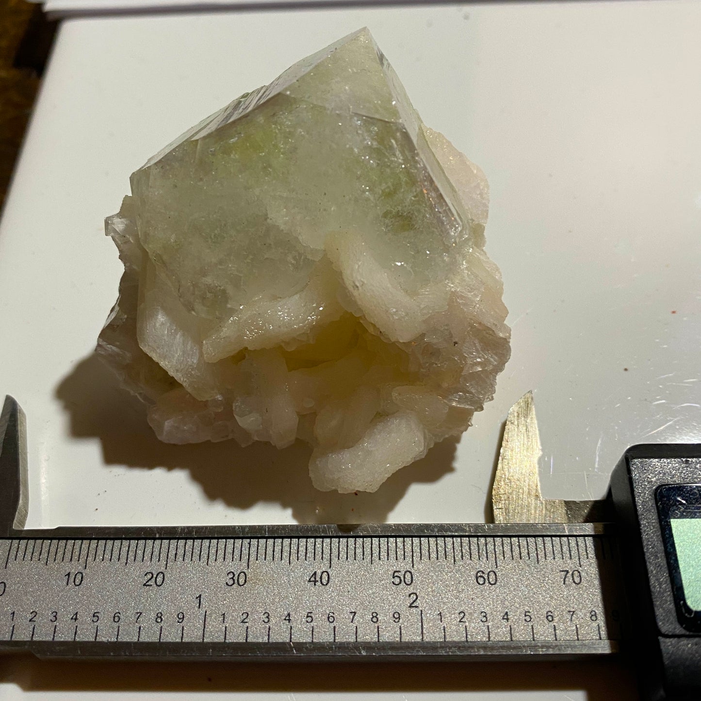 APOPHYLLITE WITH STILBITE - RAIGAD, PUNE, MAHARASHTRA, INDIA 82g  MF1342