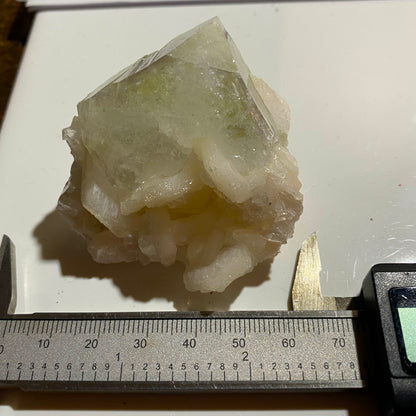 APOPHYLLITE WITH STILBITE - RAIGAD, PUNE, MAHARASHTRA, INDIA 82g  MF1342