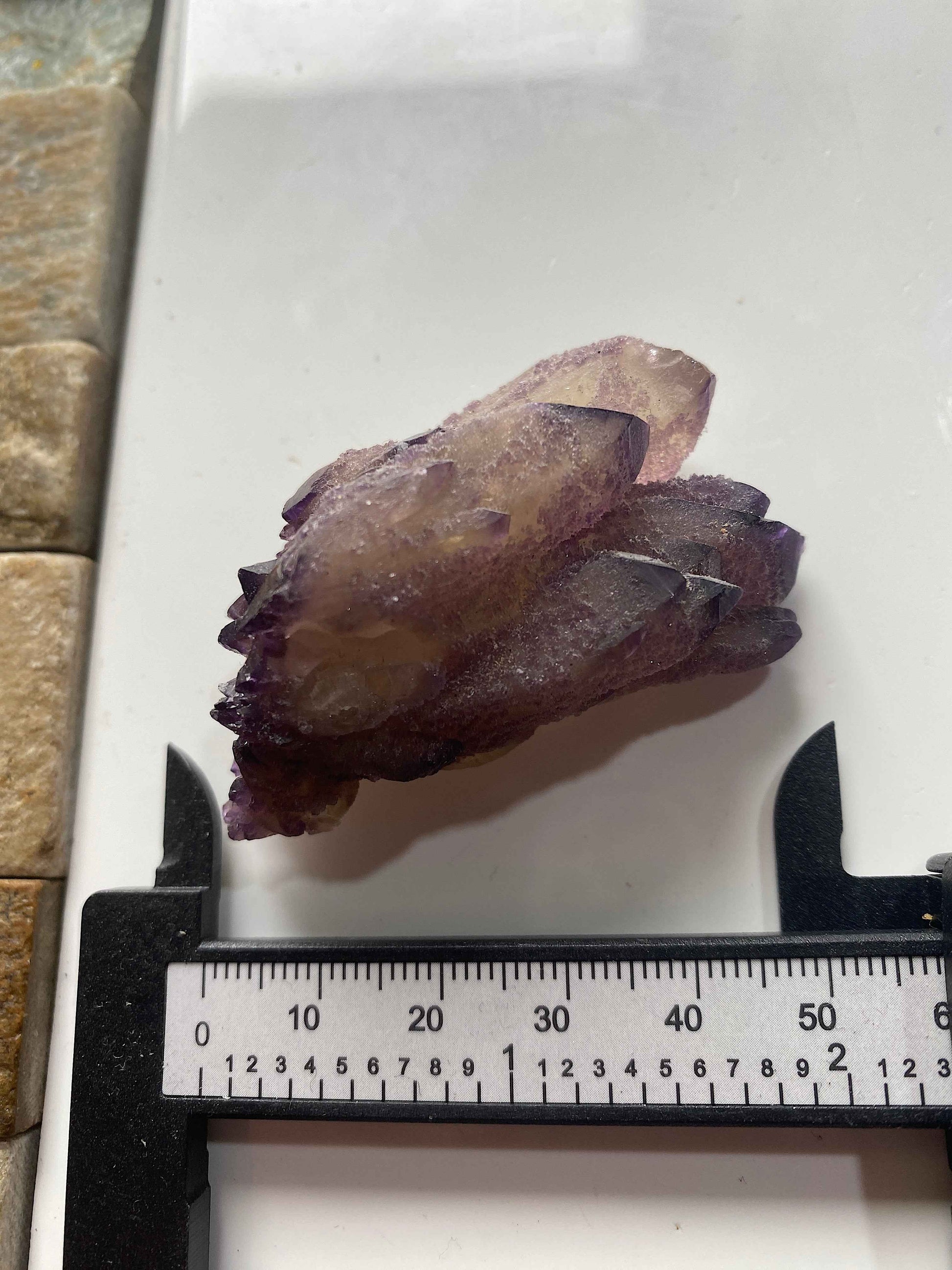 AMETHYST QUARTZ RARE SPECIMEN FROM KUROBERA, YAMANASHI, JAPAN 42g MF5023