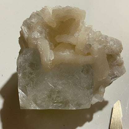 APOPHYLLITE WITH STILBITE - RAIGAD, PUNE, MAHARASHTRA, INDIA 82g  MF1342