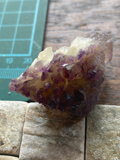 AMETHYST QUARTZ RARE SPECIMEN FROM KUROBERA, YAMANASHI, JAPAN 42g MF5023