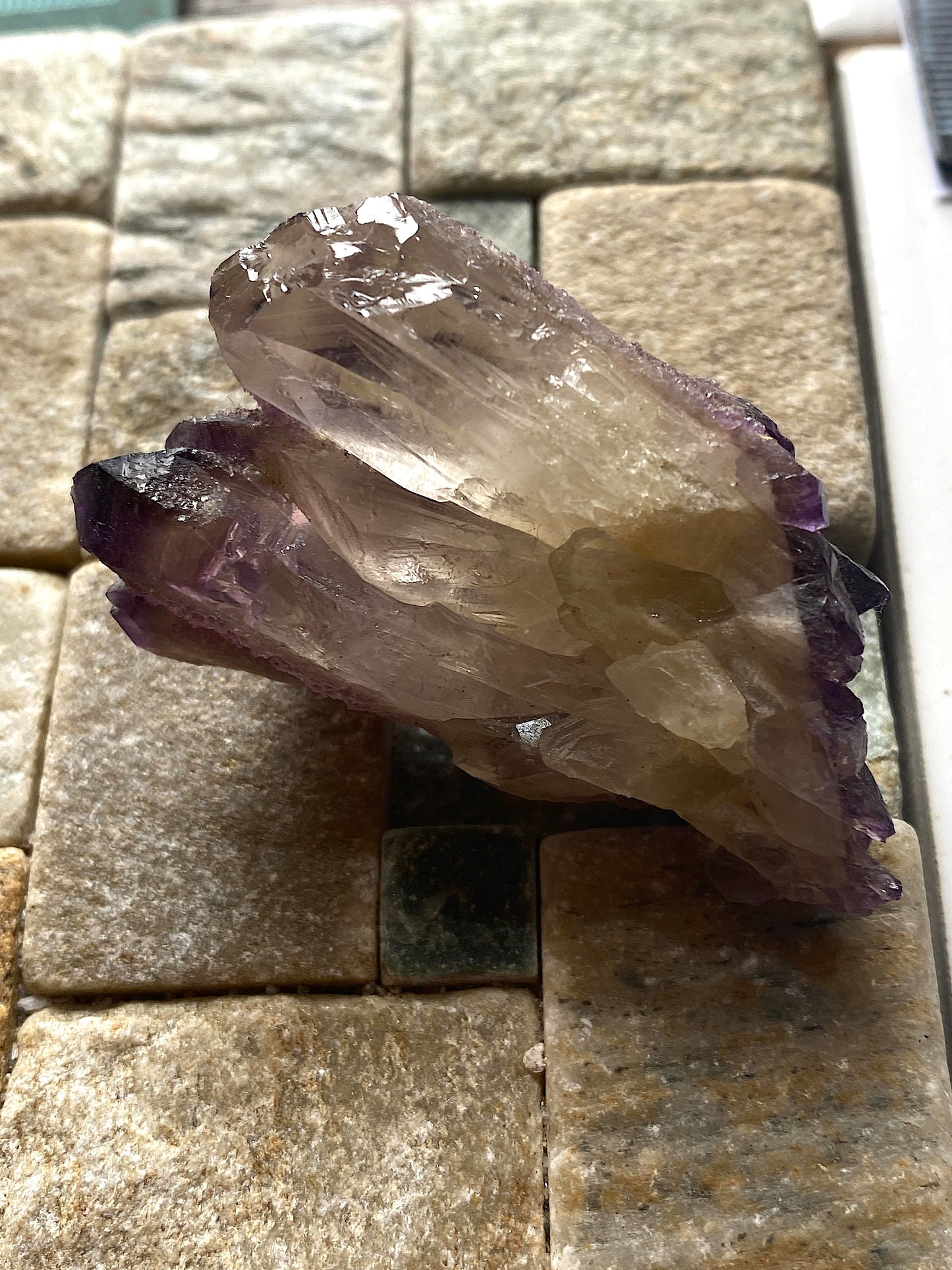 AMETHYST QUARTZ RARE SPECIMEN FROM KUROBERA, YAMANASHI, JAPAN 42g MF5023