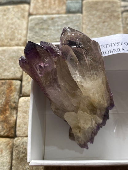AMETHYST QUARTZ RARE SPECIMEN FROM KUROBERA, YAMANASHI, JAPAN 42g MF5023