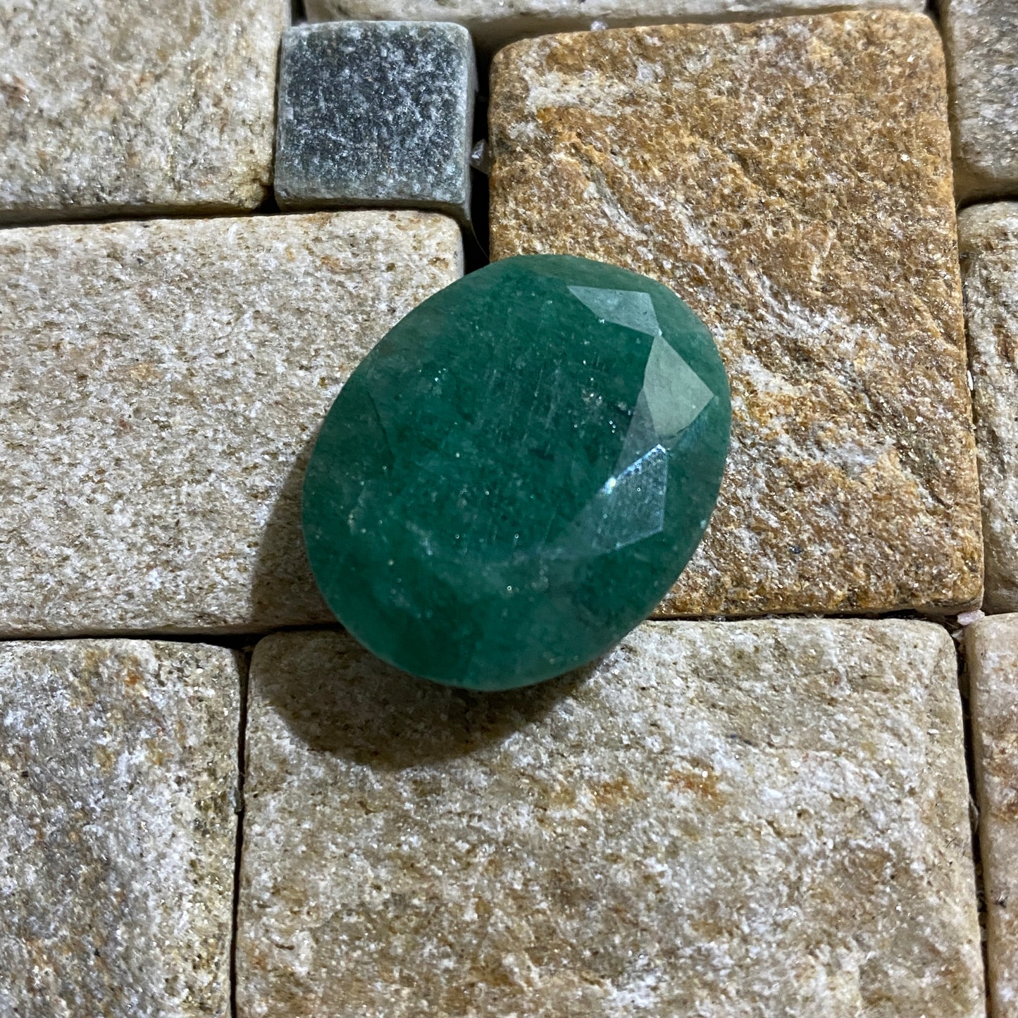 EMERALD BERYL NATURAL GEMSTONE - NOVA ERA, MINAS GERAIS, BRAZIL 17.96Ct. MFG5071