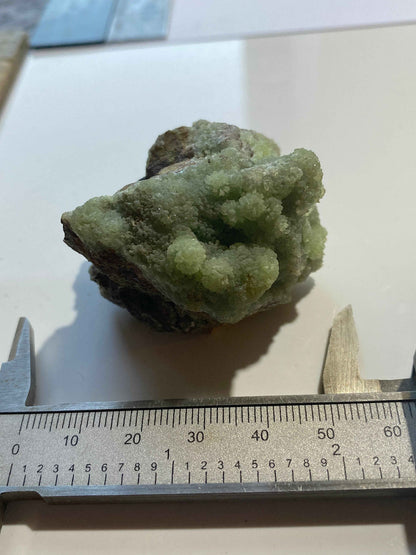 CUPRO-SMITHSONITE RARE SPECIMEN : TSUMEB MINE, NAMIBIA 116g MF5025