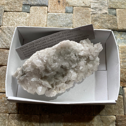 CALCITE WITH QUARTZ - GREYSTONES QUARRY, LAUNCESTON, CORNWALL, ENGLAND 190g MF1344
