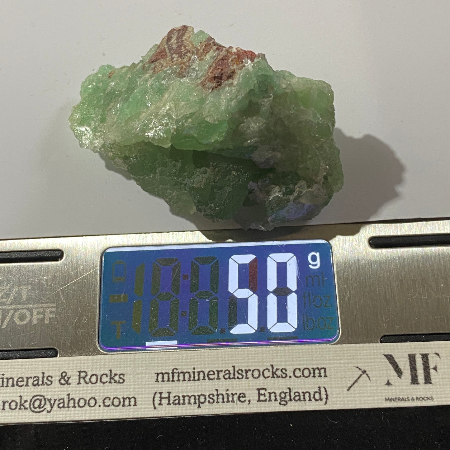 FLUORITE RARE SPECIMEN - OATMAN MINING DISTRICT, BLACK MOUNTAINS, ARIZONA  U.S.A. 50g MF1353