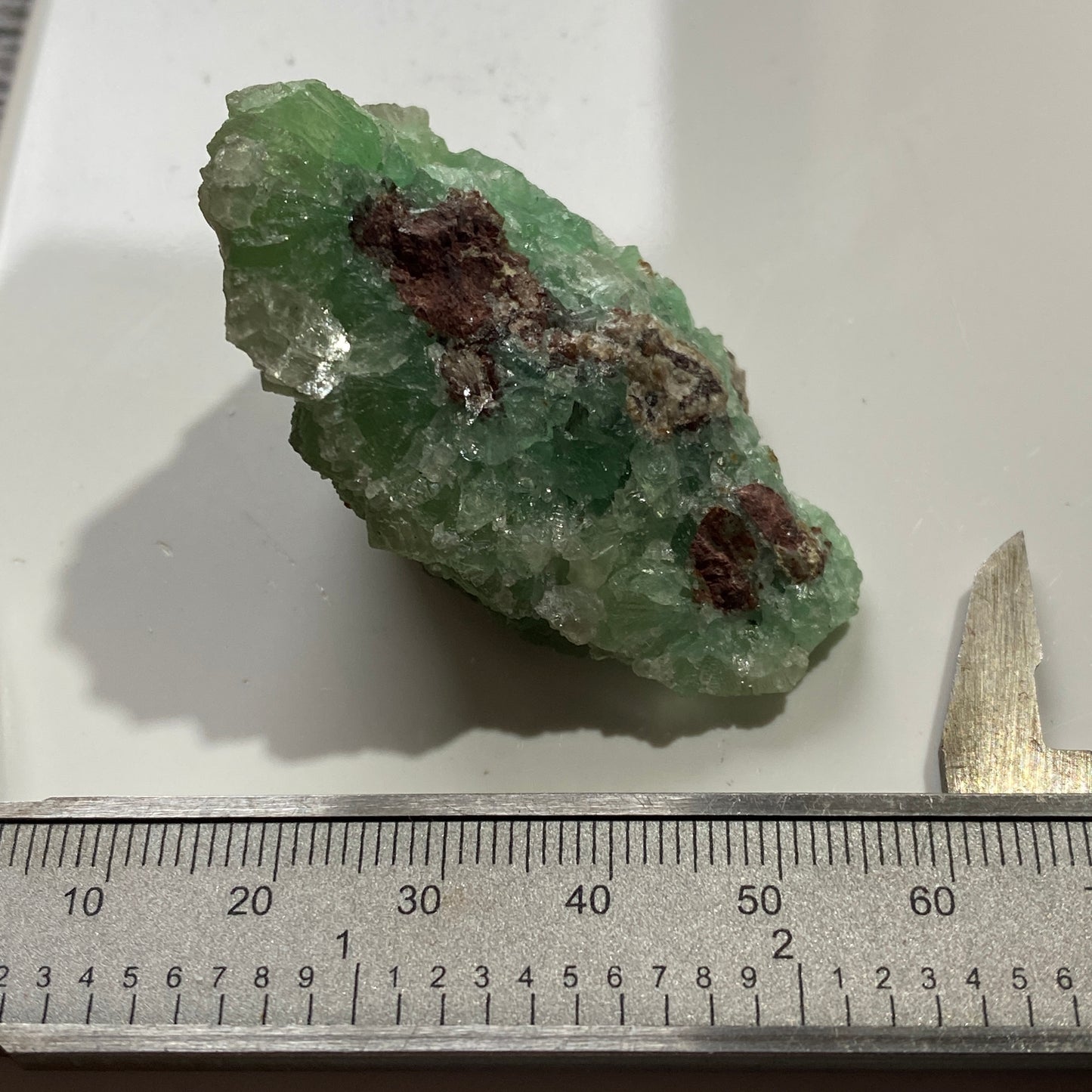 FLUORITE RARE SPECIMEN - OATMAN MINING DISTRICT, BLACK MOUNTAINS, ARIZONA  U.S.A. 50g MF1353