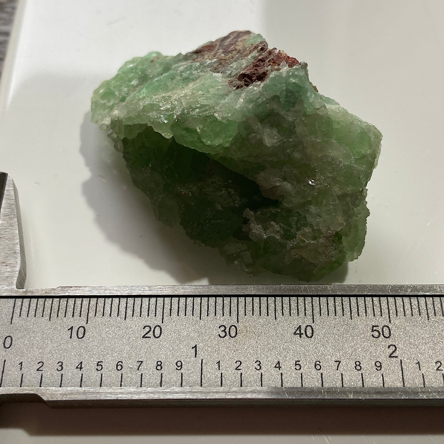 FLUORITE RARE SPECIMEN - OATMAN MINING DISTRICT, BLACK MOUNTAINS, ARIZONA  U.S.A. 50g MF1353