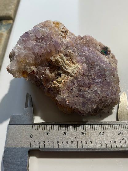 AMETHYST QUARTZ : GUNHEATH PIT, ST AUSTELL, CORNWALL  142g. MF5026