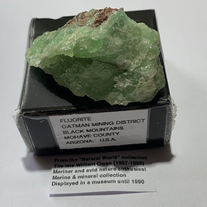 FLUORITE RARE SPECIMEN - OATMAN MINING DISTRICT, BLACK MOUNTAINS, ARIZONA  U.S.A. 50g MF1353