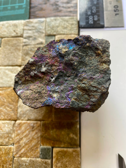 BORNITE/CHALCOPYRITE [ETC] : SAN PEDRO MINE, NEW MEXICO, U.S.A.  240g MF5027