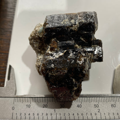 DRAVITE TOURMALINE [ETC] - YINNIETHARRA DRAVITE MINE, AUSTRALIA 87g MF1301