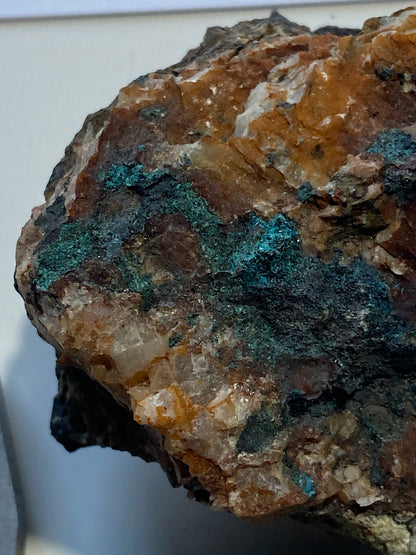 LANGITE/BROCHANTITE : SOUTH TOLCARNE MINE, BEACON, CORNWALL. 114g MF5028