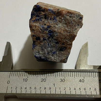 SODALITE WITH CANCRINITE - SWARTBOOSDRIF DIKES,  KUNENE, NAMIBIA. 34g  MF4134