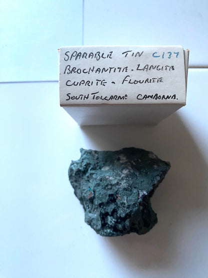 MULTI-MINERAL SPECIMEN : SOUTH TOLCARNE MINE, CAMBORNE, CORNWALL 112g MF5032