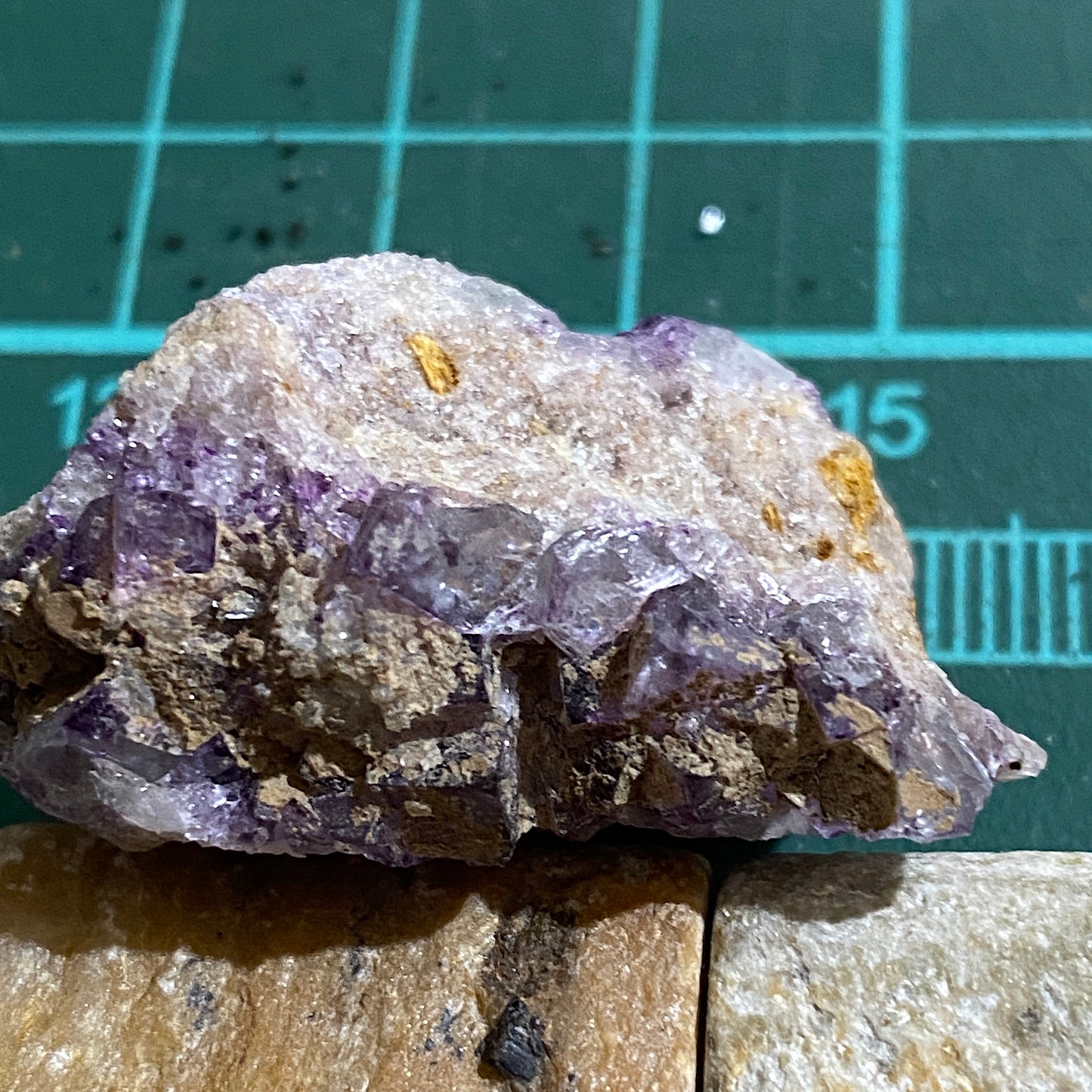 FLUORITE - OKORUSU MINE, OTJIWARONGO, NAMIBIA, AFRICA  15g. MF4136