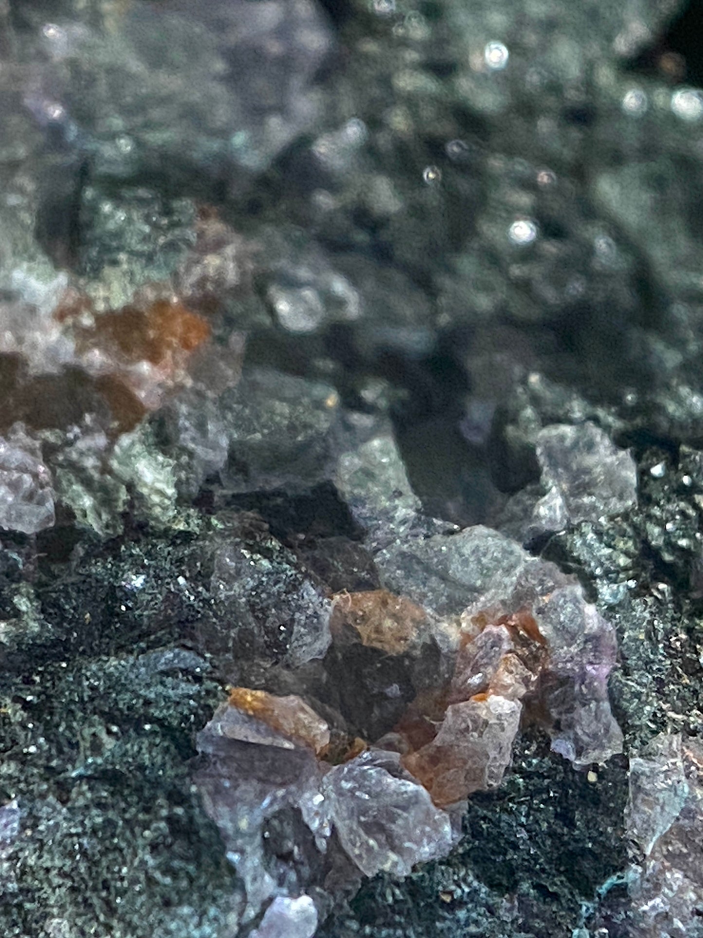 MULTI-MINERAL SPECIMEN : SOUTH TOLCARNE MINE, CAMBORNE, CORNWALL 112g MF5032