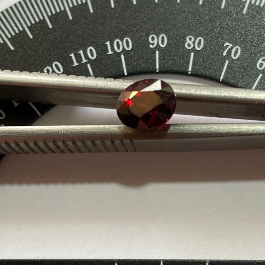 RHODOLITE NATURAL GEMSTONE - UMBA RIVER, TANZANIA 1.30Ct. MFG5075