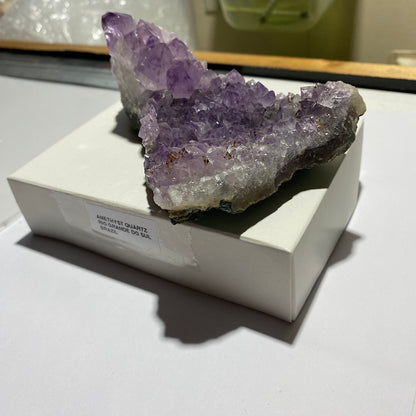 AMETHYST QUARTZ CRYSTAL ASSEMBLAGE   FROM RIO GRANDE DO SUL, BRAZIL 273g MF1446