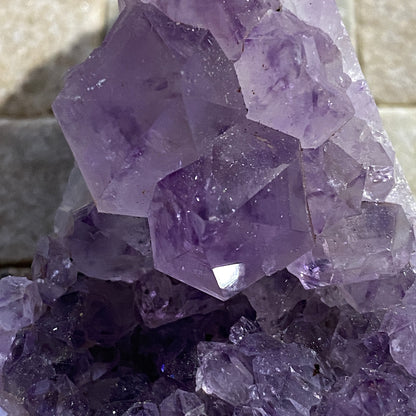 AMETHYST QUARTZ CRYSTAL ASSEMBLAGE   FROM RIO GRANDE DO SUL, BRAZIL 273g MF1446