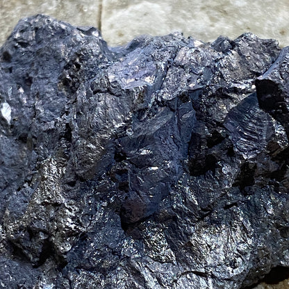 SKUTTERUDITE [SOLID] IMPRESSIVE  SPECIMEN FROM BOU AZER, MOROCCO 73g MF1475