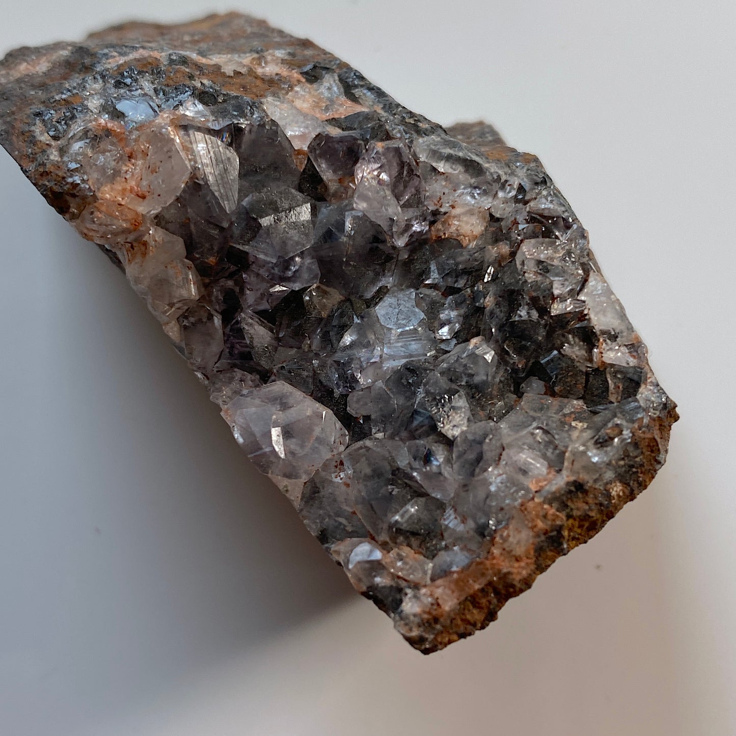 QUARTZ/GOETHITE, COMPTON MARTIN QUARRY, SOMERSET, ENGALND 83g MF1819