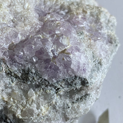 AMETHYST ON MATRIX , WHEAL JANE, BOLDHU, CORNWALL 230g MF1817