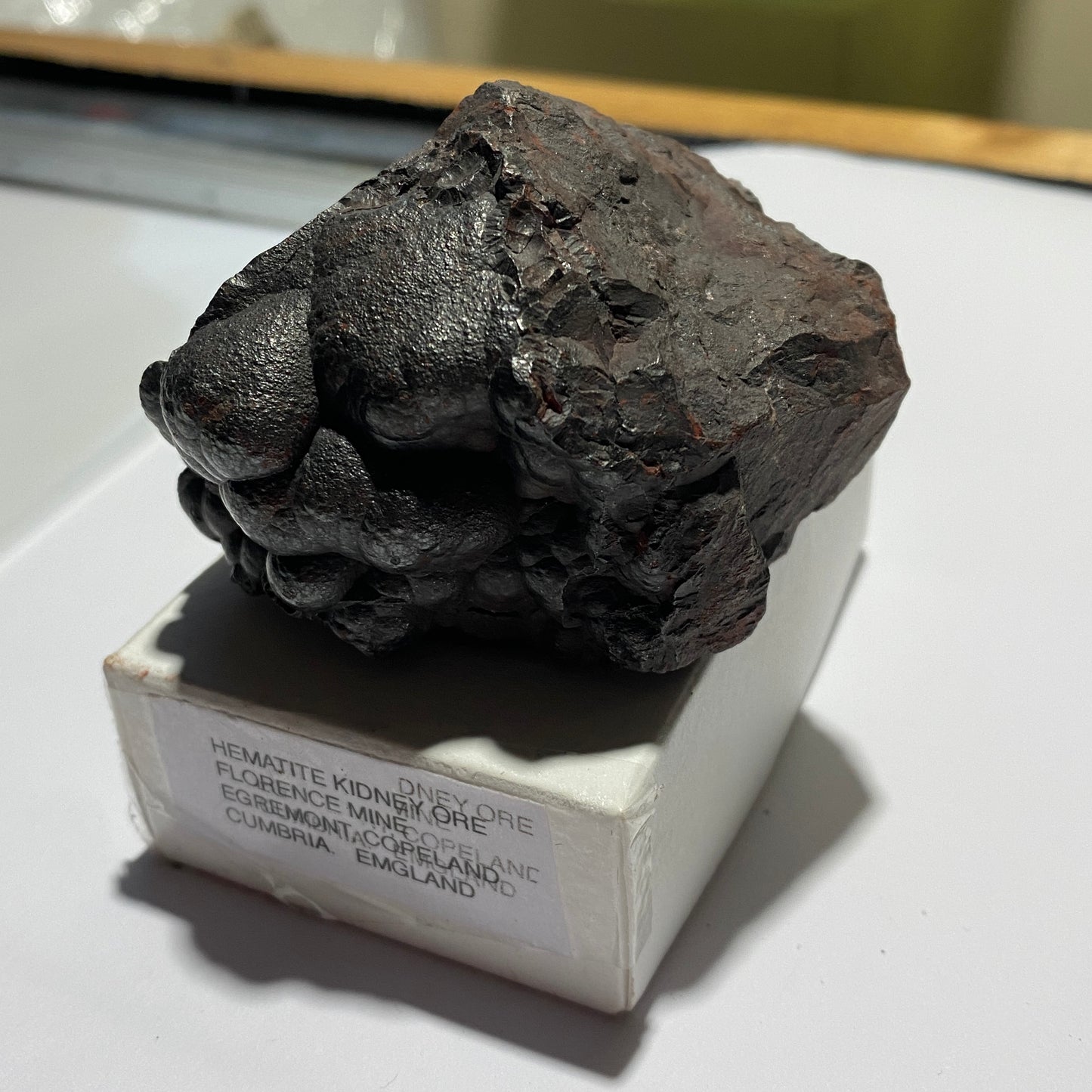 HEMATITE [KIDNEY ORE] - FLORENCE MINE, EGREMONT, CUMBRIA ENGLAND 258g MF1430