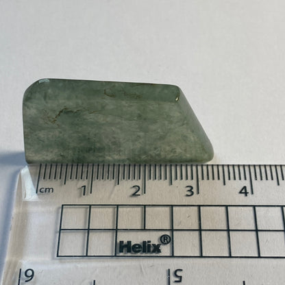 JADEITE NATURAL GEMSTONE SLICE - KACHIN STATE, MYANMAR. 40Ct MFG5081