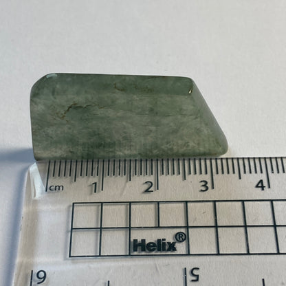 JADEITE NATURAL GEMSTONE SLICE - KACHIN STATE, MYANMAR. 40Ct MFG5081