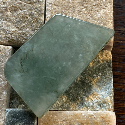 JADEITE NATURAL GEMSTONE SLICE - KACHIN STATE, MYANMAR. 40Ct MFG5081