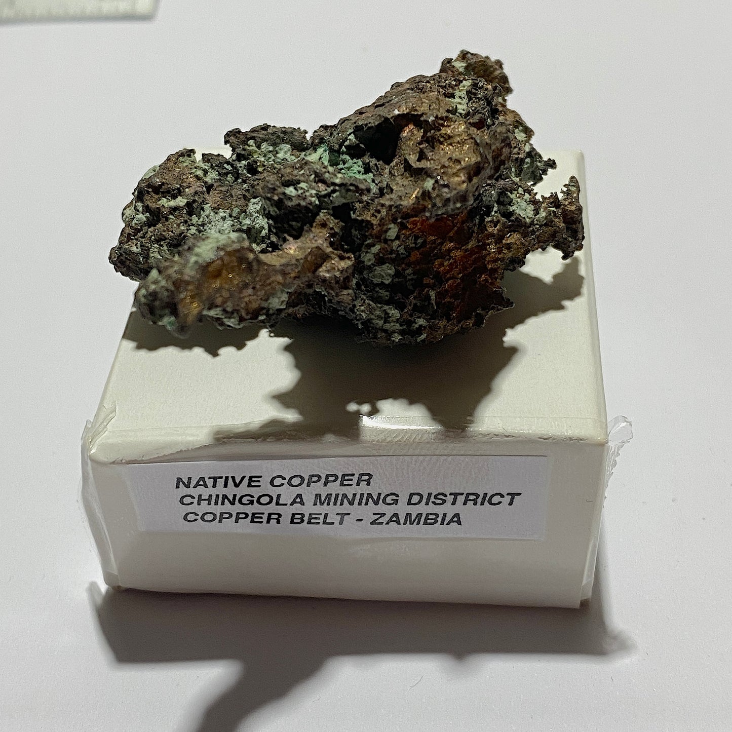 MINERAL SPECIMEN NATIVE COPPER RARE  FROM N'CHANGA MINE, ZAMBIA 89g  MF1411