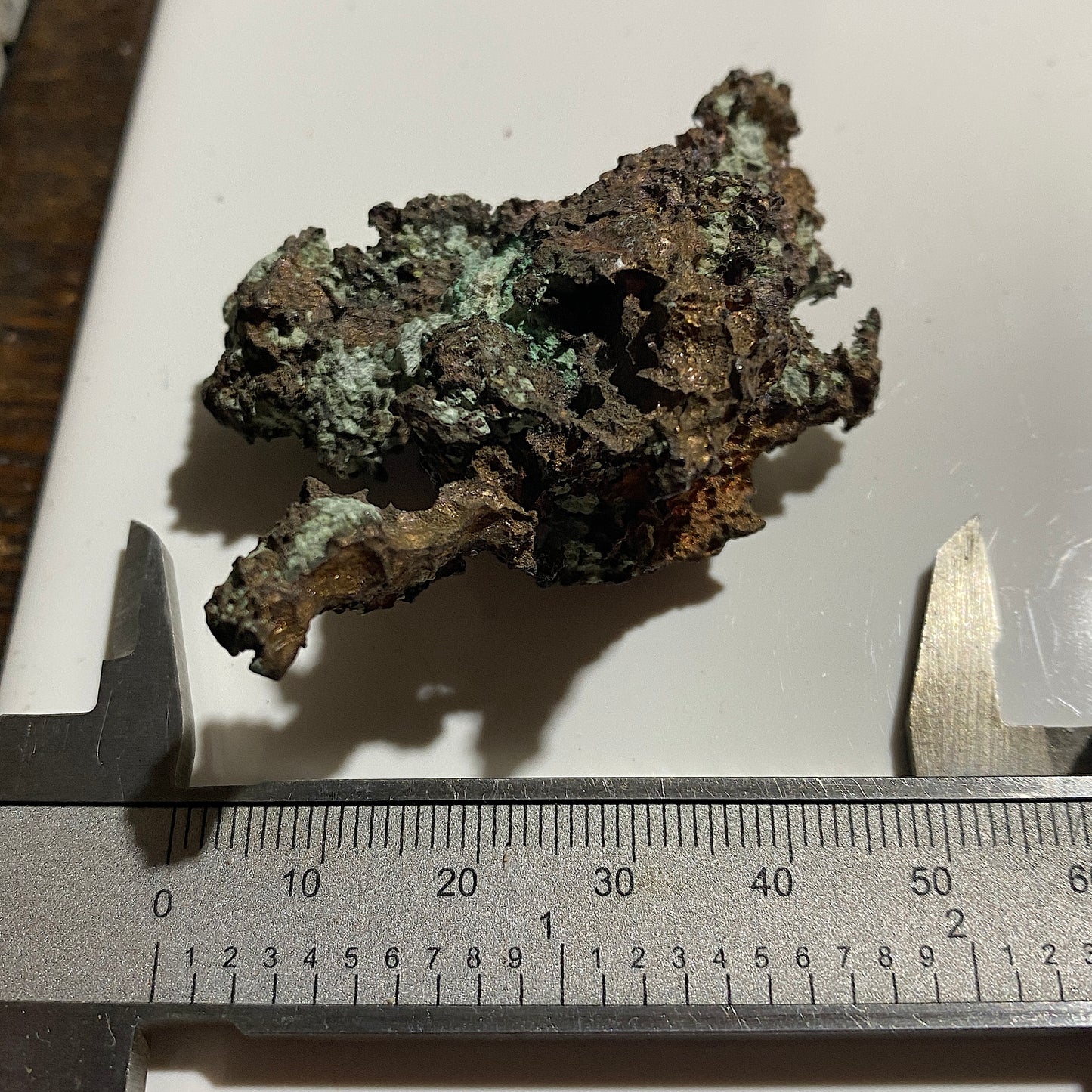 MINERAL SPECIMEN NATIVE COPPER RARE  FROM N'CHANGA MINE, ZAMBIA 89g  MF1411