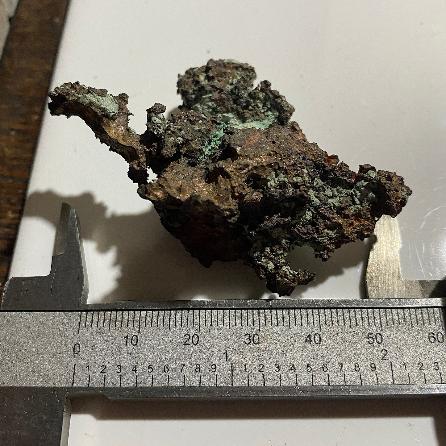 MINERAL SPECIMEN NATIVE COPPER RARE  FROM N'CHANGA MINE, ZAMBIA 89g  MF1411