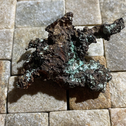 MINERAL SPECIMEN NATIVE COPPER RARE  FROM N'CHANGA MINE, ZAMBIA 89g  MF1411