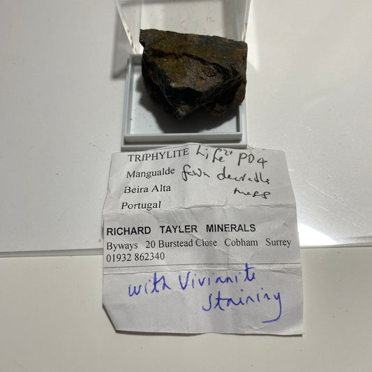 TRIPHYLITE WITH VIVIANITE COATING 31g MANGUALDE, PORTUGAL 32g MF1449