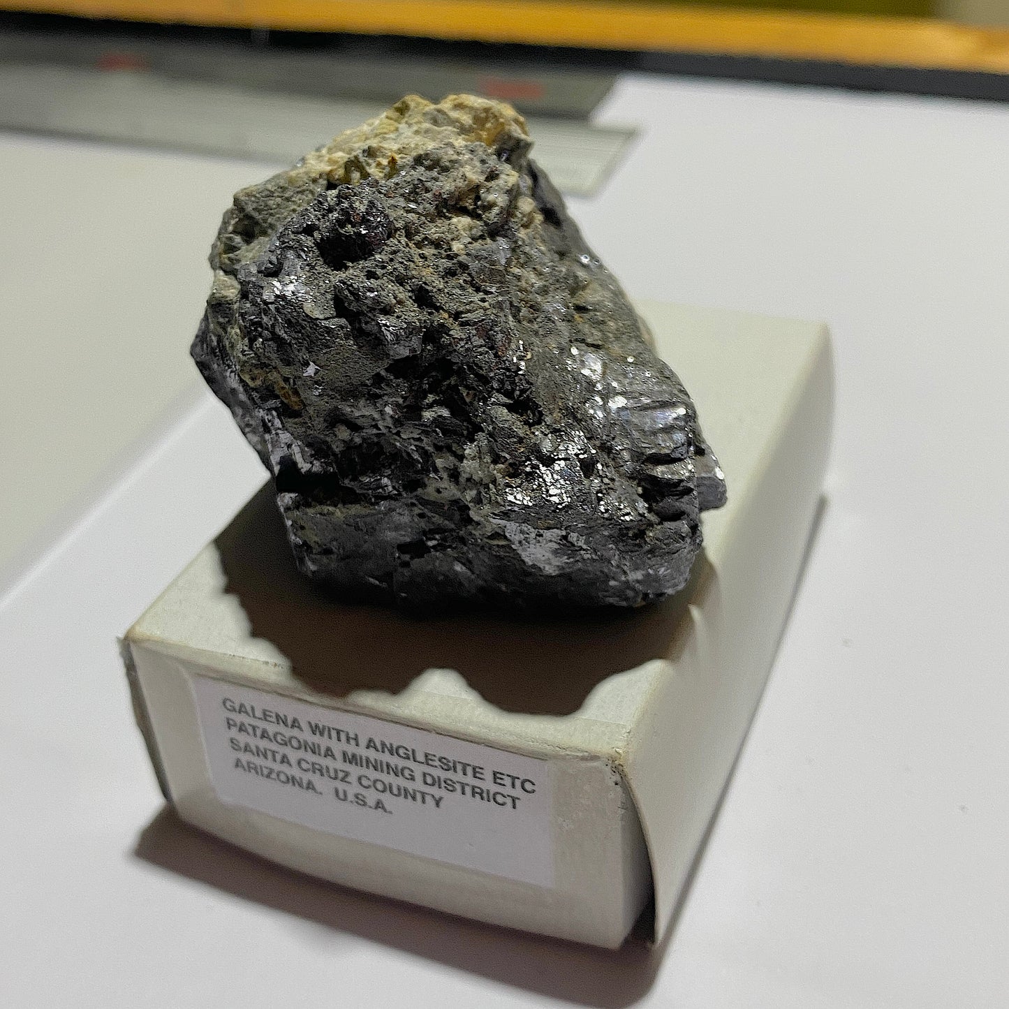 GALENA -  PATAGONIA MINING DISTRICT,SANTA CRUZ CO.,  ARIZONA U.S.A. 322g MF1482