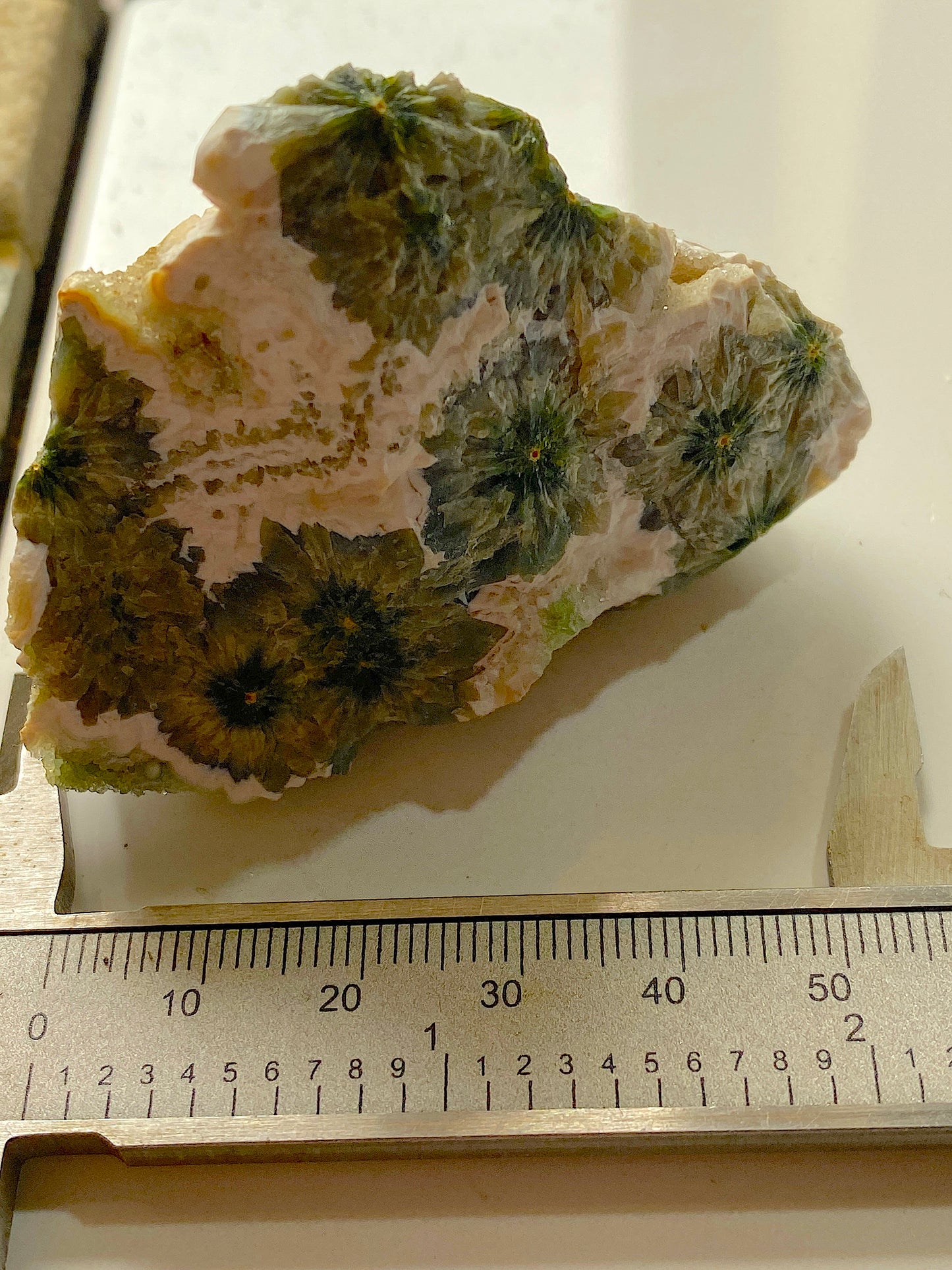 SPHERULITIC JASPER ULTRA RARE SPECIMEN FROM MAROVATO, MADAGASCAR. 87g MF5043