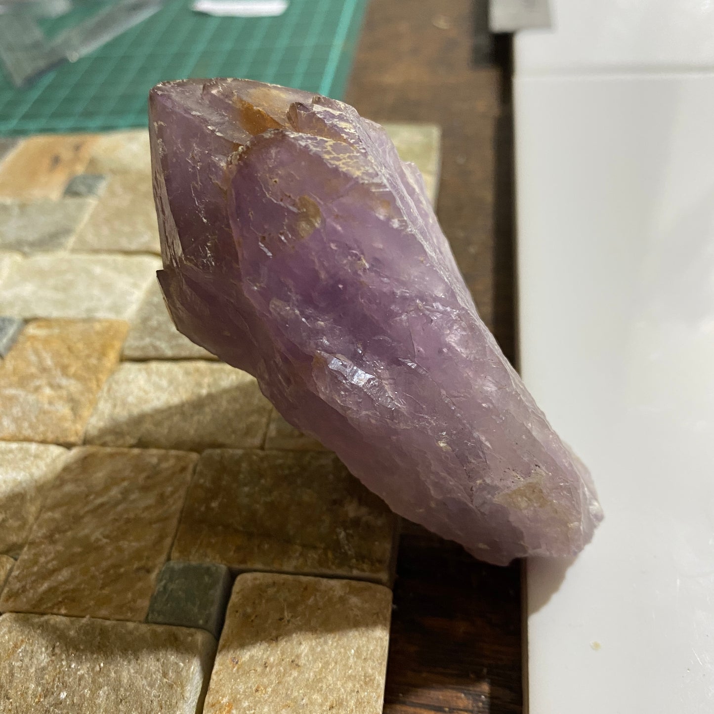 AMETHYST QUARTZ - DALBANDIN, CHAGAI DISTRICT, BALCOHISTAN, PAKISTAN 159g MF4137