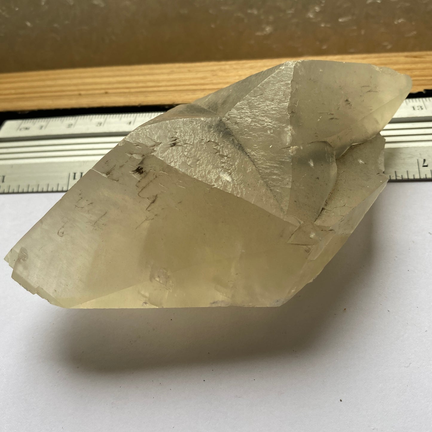 CALCITE SCALENOHEDRAL CRYSTAL FROM TON MAWR QUARRY, WALES LARGE 233g MF1813