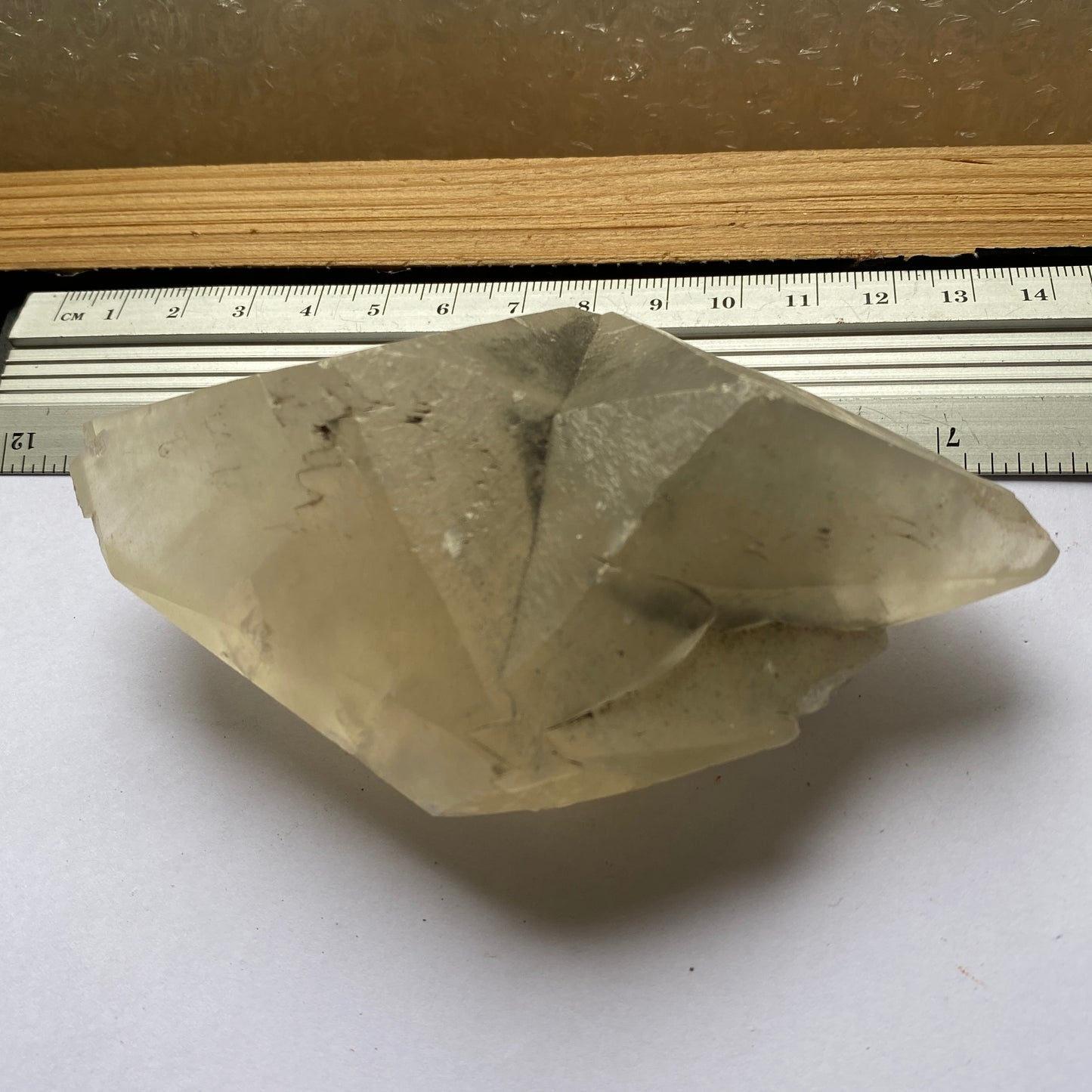 CALCITE SCALENOHEDRAL CRYSTAL FROM TON MAWR QUARRY, WALES LARGE 233g MF1813