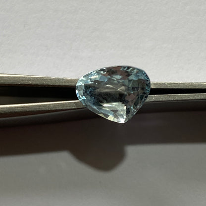 AQUAMARINE BERYL GEMSTONE - LUNDAZI, ZAMBIA. 1.30Ct. MFG5084