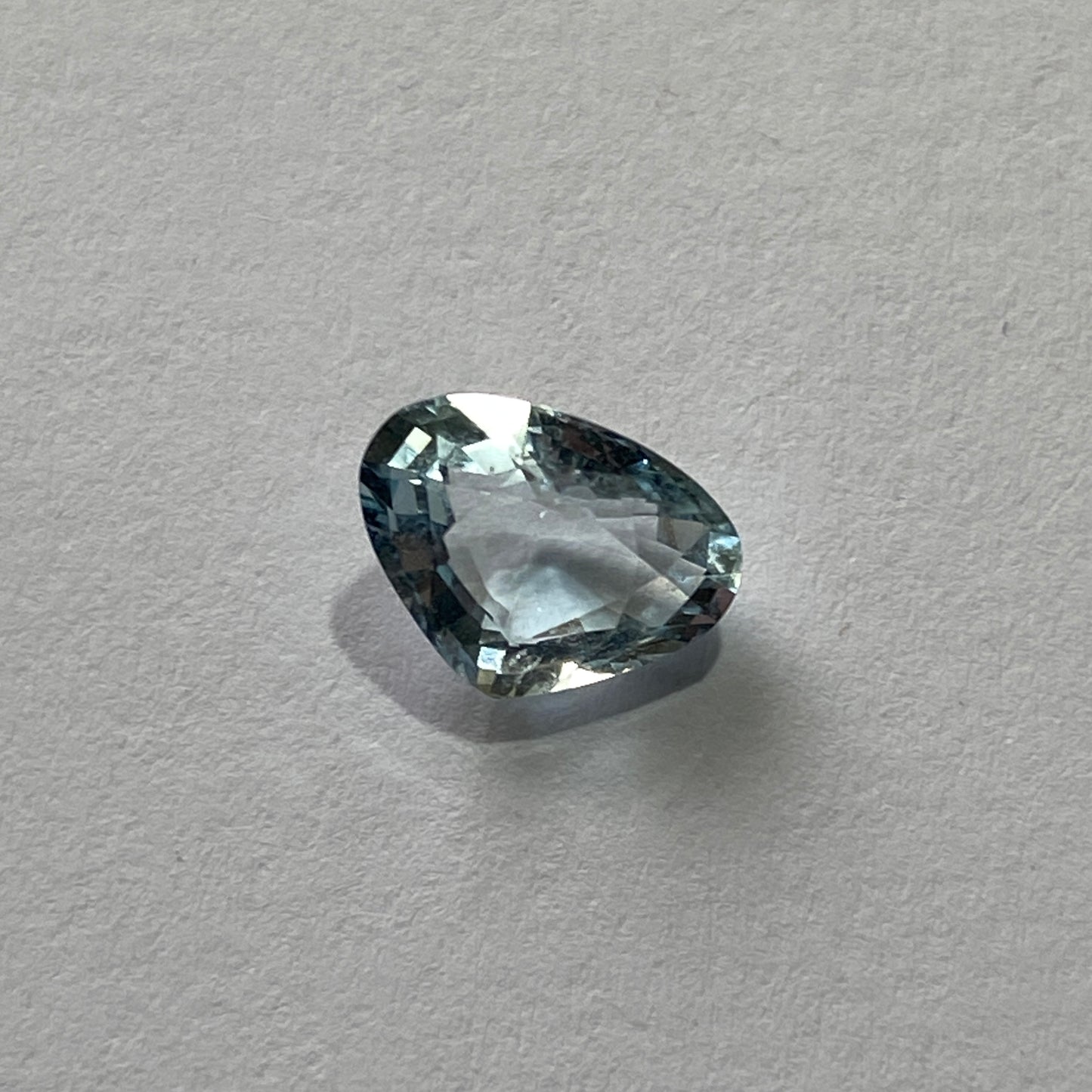 AQUAMARINE BERYL GEMSTONE - LUNDAZI, ZAMBIA. 1.30Ct. MFG5084