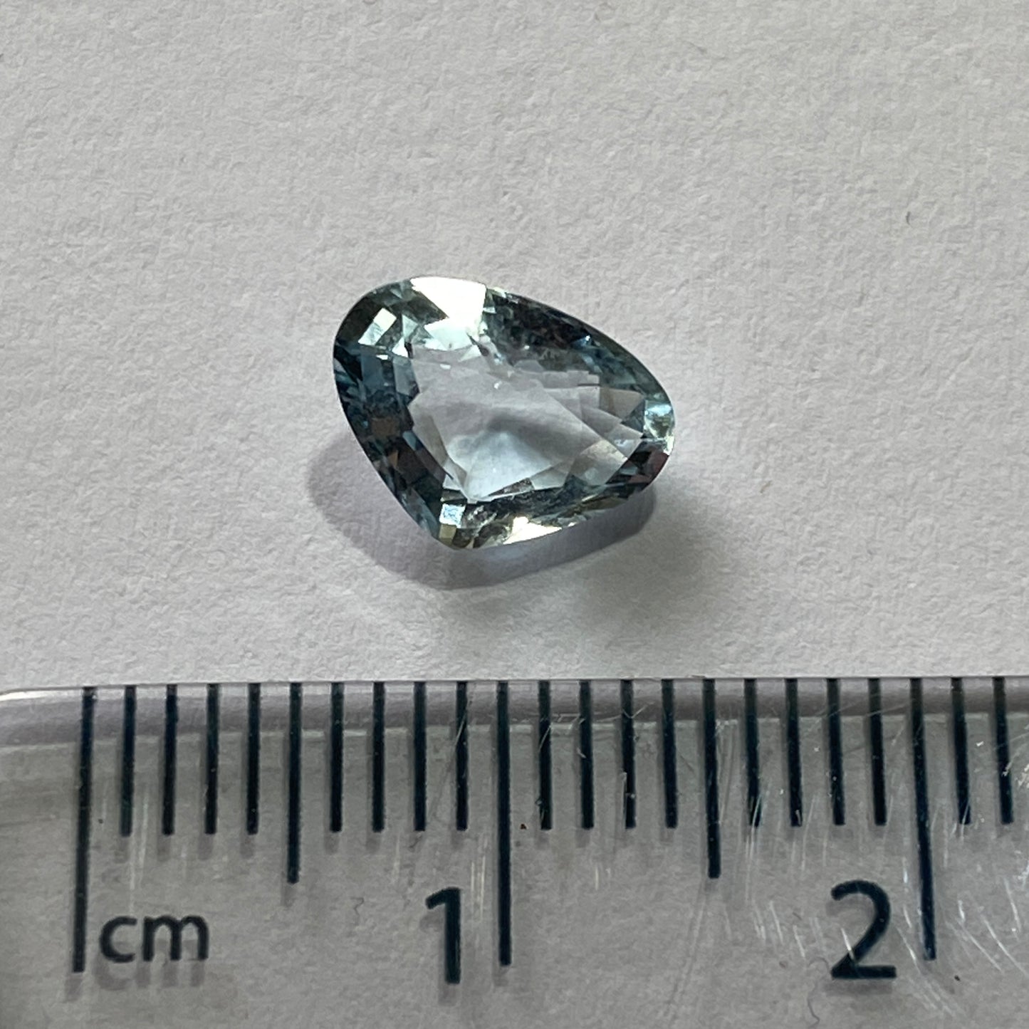 AQUAMARINE BERYL GEMSTONE - LUNDAZI, ZAMBIA. 1.30Ct. MFG5084