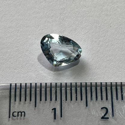 AQUAMARINE BERYL GEMSTONE - LUNDAZI, ZAMBIA. 1.30Ct. MFG5084