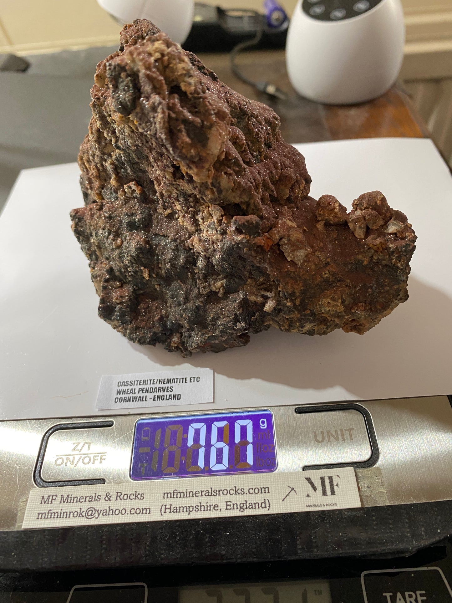 FASCINATING SPECIMEN FROM WHEAL PENDARVES, KILLIVOSE, CORNWALL  767g MF5046